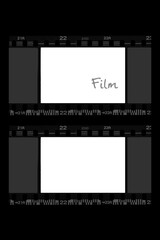 (35 mm.) film collections frame.With black space.film camera.film template	