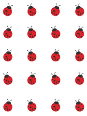 Ladybug pattern © Mariam