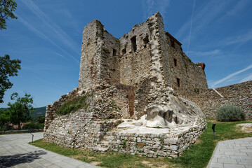 Fototapeta na wymiar Italien - Toskana - Suvereto - Burg Aldobrandesca