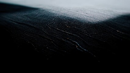 Black minimal background. Abstract shapes and textures. Dark, moody feeling, black and whit. High quality 4k illustration.