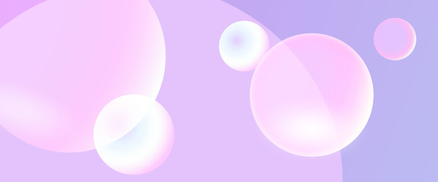 background with very pery and pink bubbles