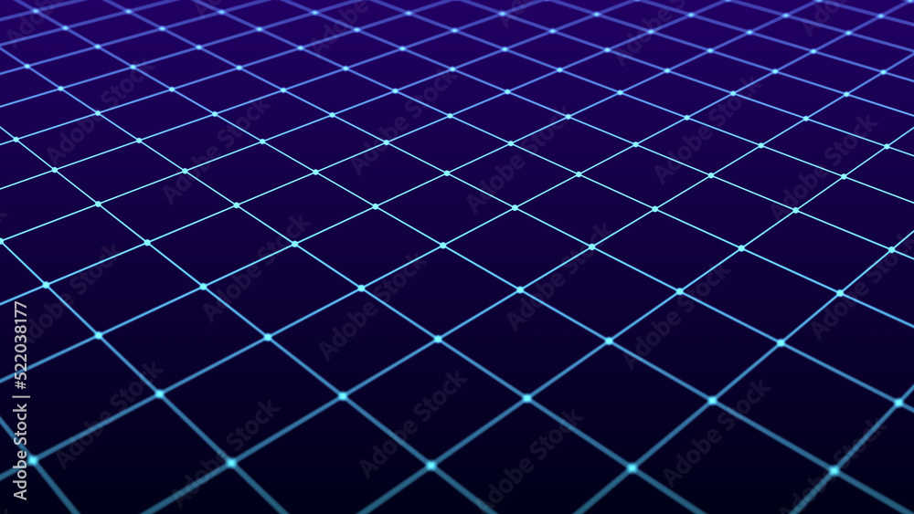 Poster abstract digital background science technology networks big data link 3d rendering.