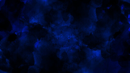 dark blue smoke background, navy blue watercolor and paper texture. beautiful dark gradient hand drawn by brush grunge background. watercolor wash aqua painted texture close up, grungy design.