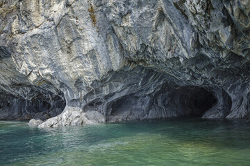 Cuevas o Catedrales de Mármol, Carretera Austral, lago General Carrera, Puerto Tranquilo, Chile
