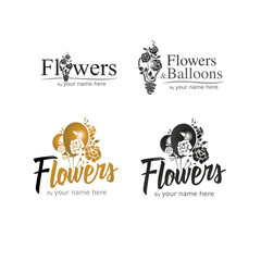 Diseño de Logo empresa de arreglos florales y festejos.	