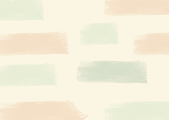 Tender pink abstract background with paint strokes. Vector illustration.
