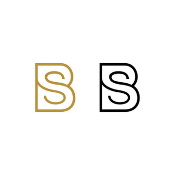 Sb logo , letter Sb logo design , abstract sb logo , clean and modern logo style . vector illustration