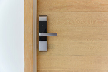 Digital door lock security systems for good safety of hotel or apartment door.