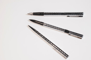 matching set of pens