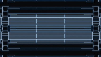 Futuristic interface ui elements. Holographic hud user interface elements