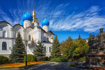 Blagoveshchensk cathedral in the Kazan Kremlin, Russia