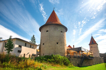 Fototapeta na wymiar Beautiful historical town Bardejov. Slovakia, Europe.
