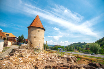 Beautiful historical town Bardejov. Slovakia, Europe.