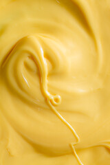 macro butter texture,Butter texture background,closeup of opened yellow butter - obrazy, fototapety, plakaty