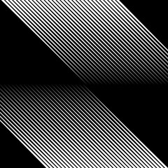 Lines pattern. Diagonal stripes illustration. Striped image. Linear background. Strokes ornament. Abstract wallpaper. Modern halftone backdrop. Digital paper, textile print, web design, vector artwork