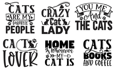 Cat SVG Design Template