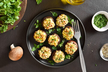 Stuffed mushrooms