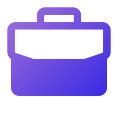 briefcase icon gradient style