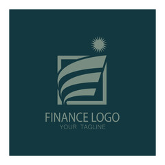 Business finance and Marketing logo Vector illustration  template icon design Financial accounting logo with modern vector concept