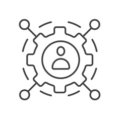 Multichannel marketing icons  symbol vector elements for infographic web