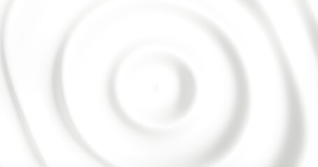 Obraz premium Abstract white background wavy surface 3d render