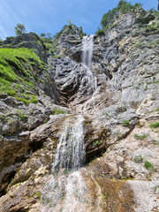 Mirafall at Nature canyon Park Oetscher, Oetschergraeben, Austria