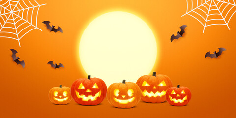 ハロウィン イラスト リアル 背景