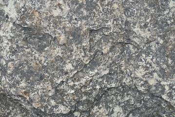 Nahaufnahme einer rauen Steinoberfläche