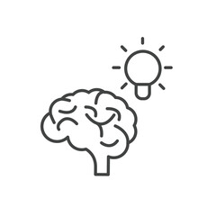 Creative idea icons  symbol vector elements for infographic web