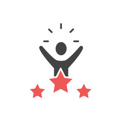 motivation icons  symbol vector elements for infographic web