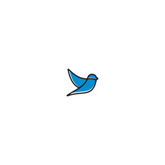 bird logo design vector