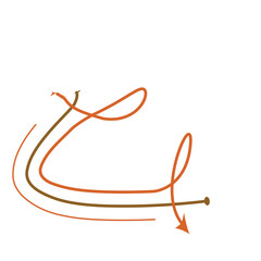 illustration of a arrow