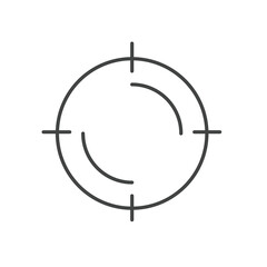 target icons  symbol vector elements for infographic web
