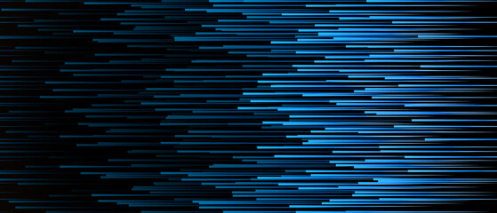 Data connection speed blue lines technology abstract background