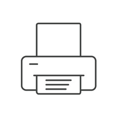 print icons  symbol vector elements for infographic web