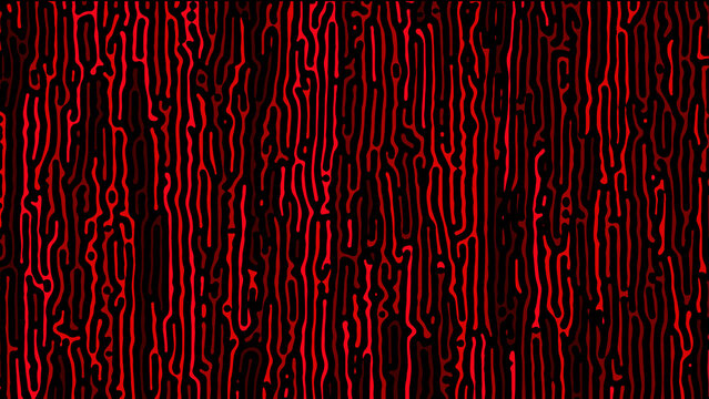 Red Geometric Pattern, Seamless Wallpaper