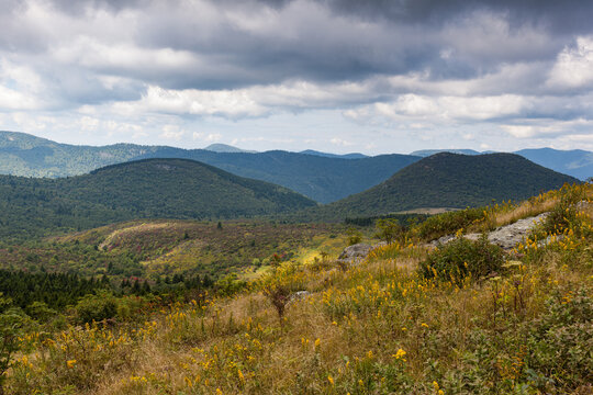 Black Balsam and Graveyard Fields in Pisgah National Forest on the Blue Ridge Parkway