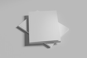 Blank Cover Book Mockup