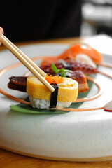 asian food. Japanese food. restaurant. Thai cuisine