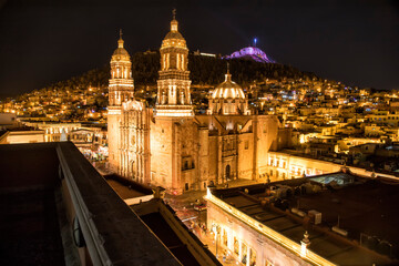 Catedral de Zacatecas. - obrazy, fototapety, plakaty