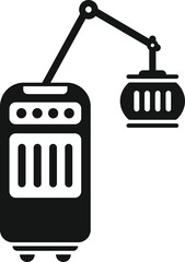 Physical therapist equipment icon simple vector. Physio treatment