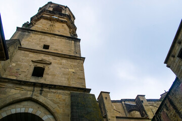 Iglesia de Getaria, Guipuzcoa, Espa&ntilde;a.