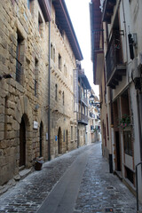 Fototapeta premium Calles de Getaria, Guipuzcoa.