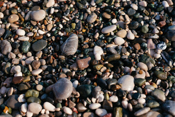 pebbles on the beach