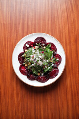 Turkish starters food. meze plates. 