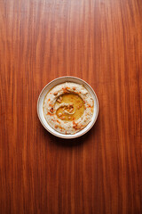 Turkish starters food. meze plates. 