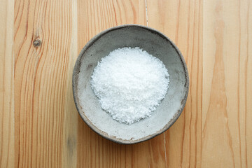 Fototapeta na wymiar Types of salts. Black salt. spices.