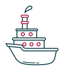 boat icon design