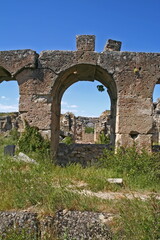 ruins of an ancient afrodisias