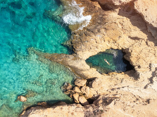 Paradisiac Summer time in Cyclade, Greece (Myknonos, Santorini)
